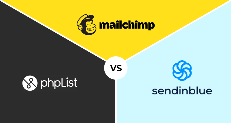 MailChimp vs PHPList vs Brevo (formerly Sendinblue)