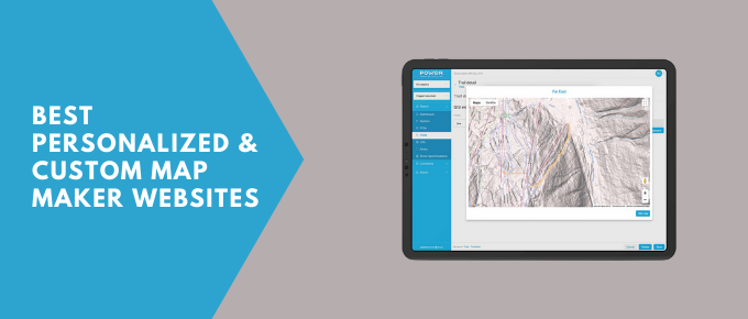 Best Personalized & Custom Map Maker Websites